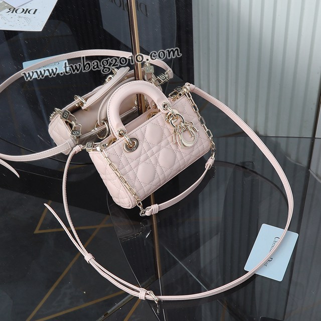 Dior专柜新款迪奥高仿原单mini号大爆款D-joy手提肩背女包 djfk1490